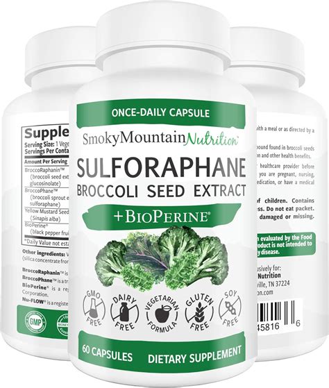 sulforaphane supplement vs broccoli sprouts